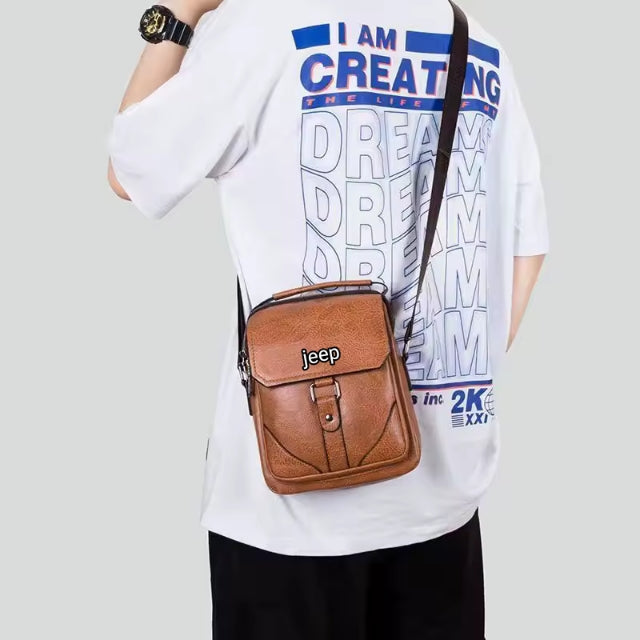 Sacoche homme en cuir