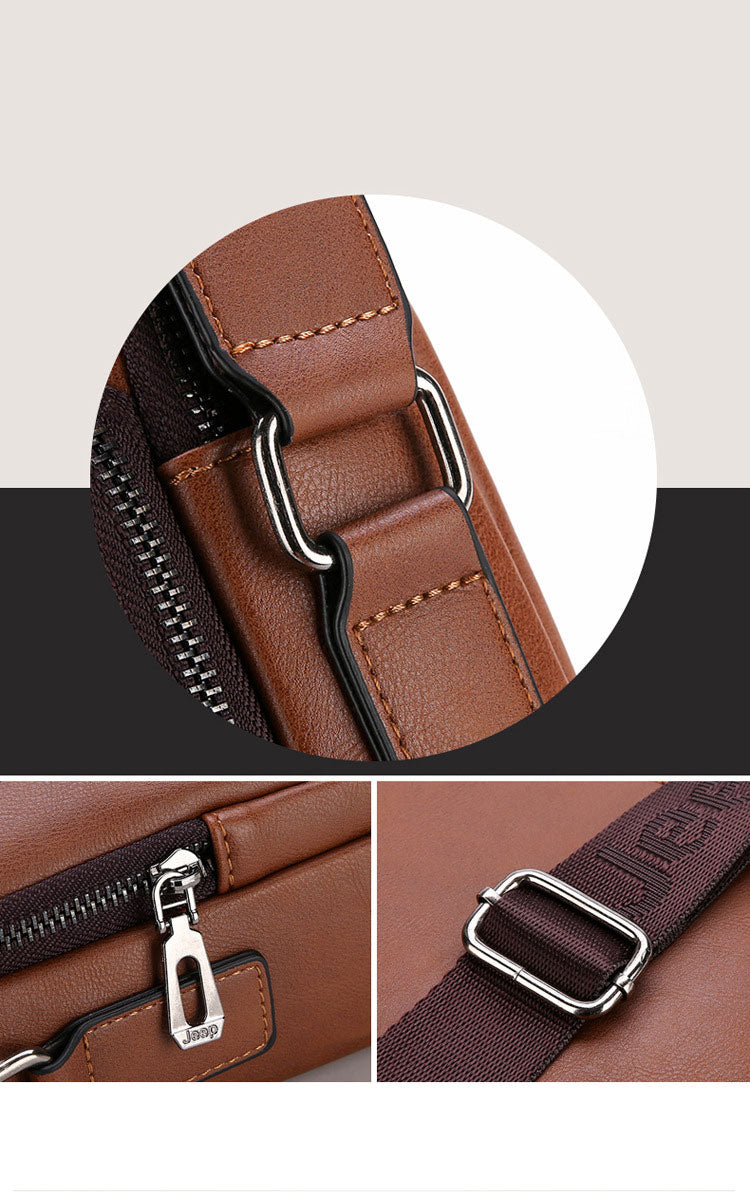Sac bandoulière en cuir – Élégance et fonctionnalité